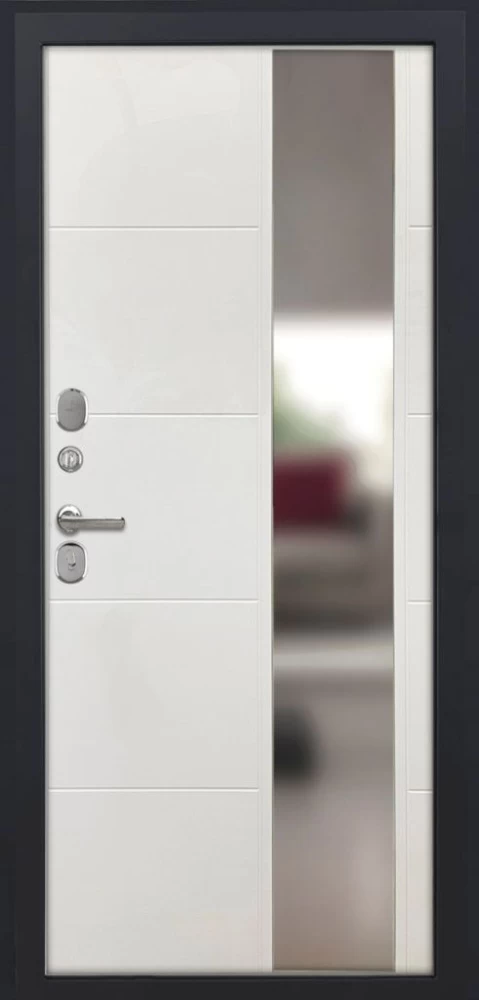 Входная дверь ДвериПРО L-3b ФЛЗ-649 капучино (зеркало) DPRO195751 внутренняя сторона